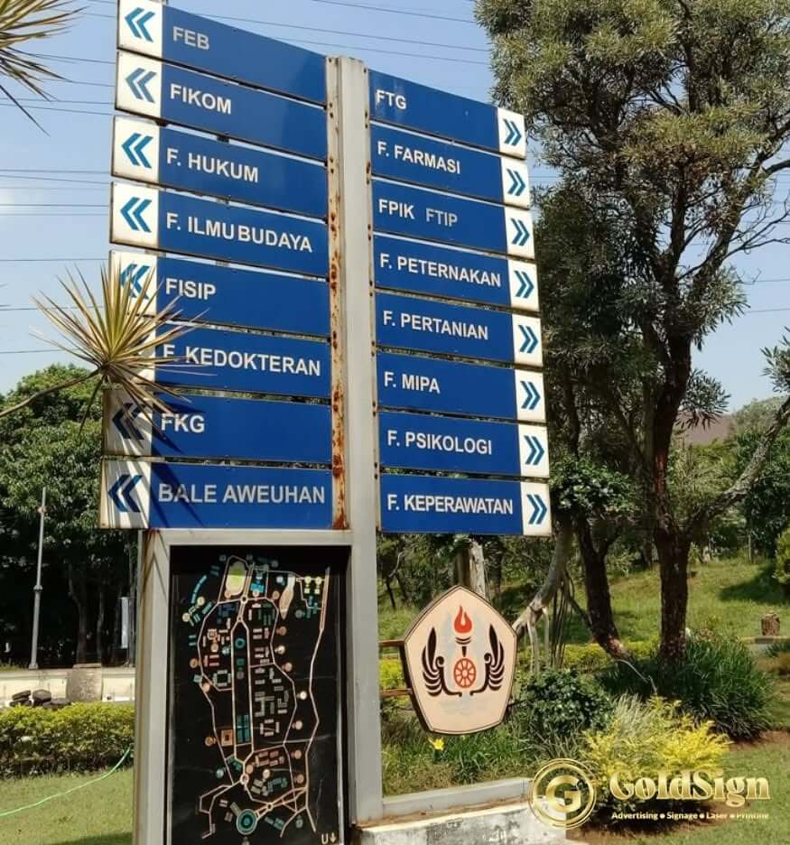 Plang Nama Kelas Bogor